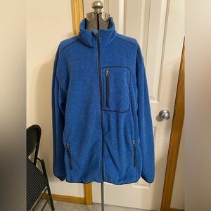 Duluth Trading Co Blue Fleece Jacket